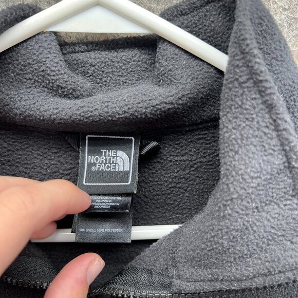 The North Face Jacket Boys XL 18/20 Black Full Zip Outdoor Warm Denali Fleece - Picture 5 of 12